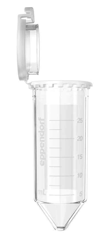 艾本德Eppendorf Conical Tubes 25 mL 帶鎖扣蓋 SnapTec?, 25 mL, 啟動套裝，4  個單離心管架，6  個轉(zhuǎn)子適配器，轉(zhuǎn)子孔可容納 50  mL 錐形管, P