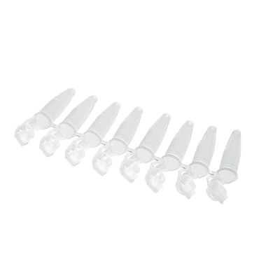 艾本德Eppendorf PCR Tubes, 0.2 mL, PCR 潔凈級(jí), 8 聯(lián)管，120 ?條 （960 個(gè)單管）