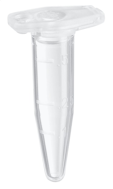 艾本德Eppendorf Safe-Lock Tubes, 0.5 mL, Biopur?生物純級, 無色, 50 個, 獨立包裝貨號 0030121570